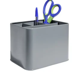 Rangement couverts fer gris 17x13xH12cm