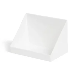Rangement mural blanc pour cuisine sans perçage 11,5x8x8,5cm