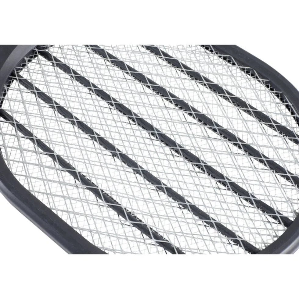 Raquette électrique anti insectes volants manche télescopique LED UV L45cm