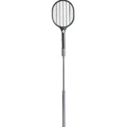 Raquette électrique anti insectes volants manche télescopique LED UV L45cm