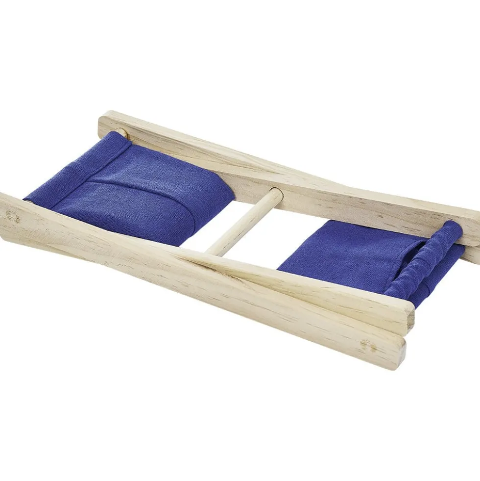 Repose tête en bois et coton