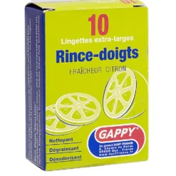Rince-doigts fraicheur citron x10