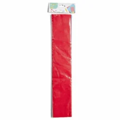 Rouleau de papier crépon couleur unie L10xl0,5m (5 modèles)