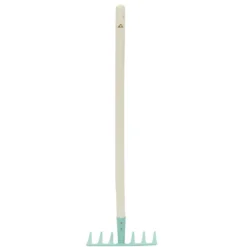 Râteau enfant acier et bois L18xH63cm