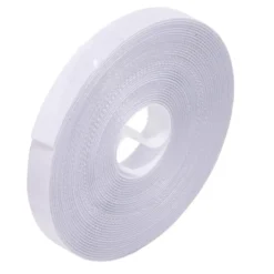 Ruban fermeture velcro blanc pour moustiquaire 6m