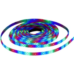 Ruban Led multicolore avec télécommande couleurs changeantes L. 5 m