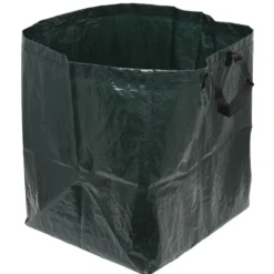 Sac de jardin 80L plastique vert