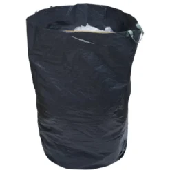 Sac de jardin 400L plastique vert avec poignées