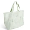 Sac de plage multi-compartiments polyester L58x23,5xH39cm - 3 coloris