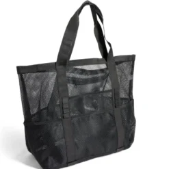 Sac de plage multi-compartiments polyester L58x23,5xH39cm - 3 coloris