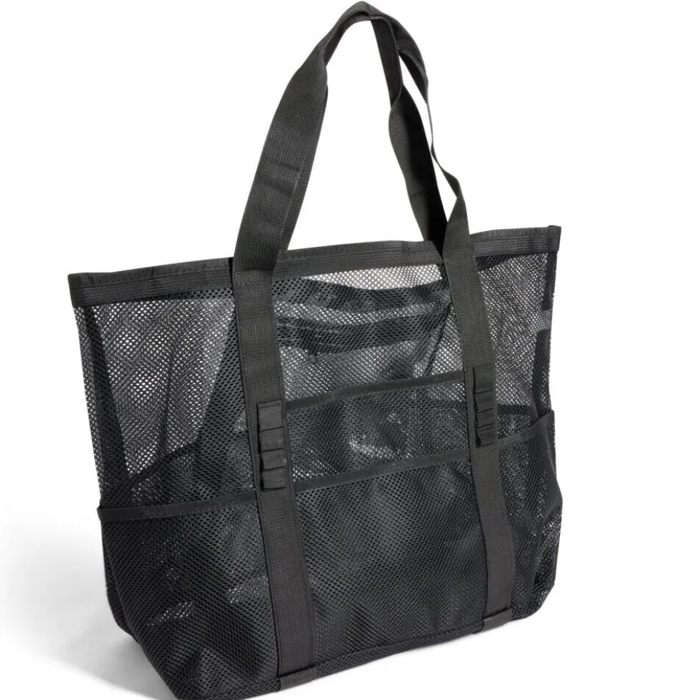 Sac de plage multi-compartiments polyester L58x23,5xH39cm - 3 coloris