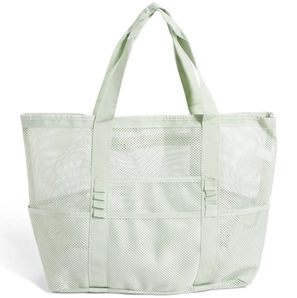 Sac de plage multi-compartiments polyester L58x23,5xH39cm - 3 coloris