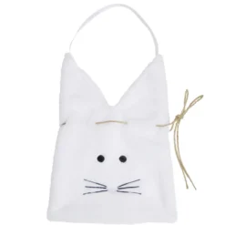 Sac de Pâques cabas peluche lapin
