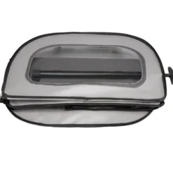 Sac de transport pour animaux avec roulettes souple gris 68x34,5xH48cm