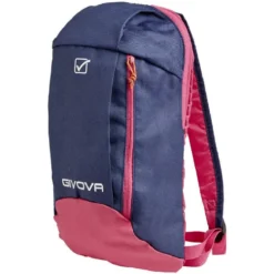 Sac à dos sport réglable bleu et rose 24x14xH41cm
