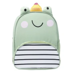 Sac fraîcheur enfant 5L design grenouille 22,5x8,5xH28,5cm