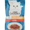 Sachet pour chat Purina Gourmet Perle filletines en sauce au boeuf 85gr