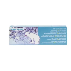 Sachets de congélation spécial 24 glaçons x10 sacs