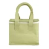 Sac isotherme 5L aluminium et polyester vert 21x16xH17cm