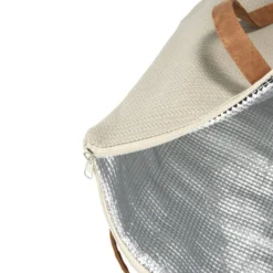 Sac isotherme 25L polyester uni beige 53x15xH38cm
