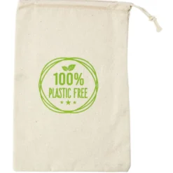 Sac à vrac en coton réutilisables x4