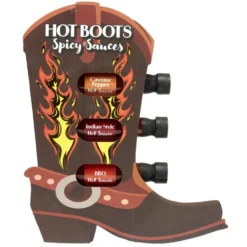 Sauce piquante x3 Hot Boots Spicy 135ml