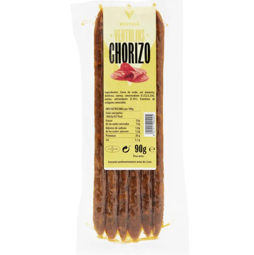 Saucisson chorizo Ventula 90g