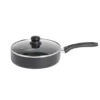Sauteuse tous feux sauf induction aluminium noir Ø24cm