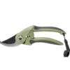 Sécateur de jardin acier carbone vert et gris
