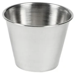 Seau pour frites inox argenté