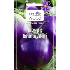 Semence Aubergine ronde de Valence 0,5g