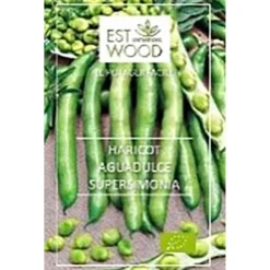 Semence Haricot Aguadulce bio vert 1 gr