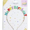Serre-tête anniversaire Happy Birthday thème candy
