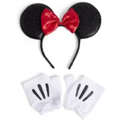 Serre-tête et paire de gants Minnie