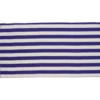 Serviette de plage bleue et blanche 170x90cm