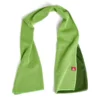 Serviette de sport verte 100x30cm