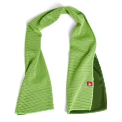 Serviette de sport verte 100x30cm