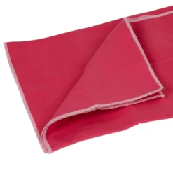 Serviette microfibre rose 60 x 85 cm