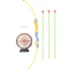 Set arc et 3 flèches en plastique L45cm