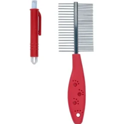 Set de 7 accessoires de toilettage pour chien