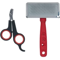 Set de 7 accessoires de toilettage pour chien
