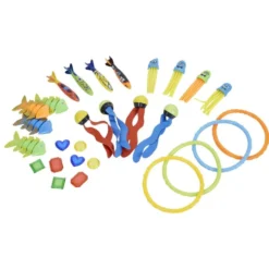 Set de jeu de plongée Funky PVC 28 pièces
