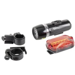 Set de phares pour vélo avant et arrière