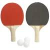 Set de ping pong rouge et gris
