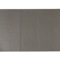 Set de table rectangulaire plastique vert foncé uni