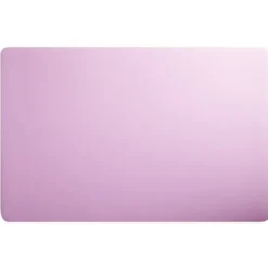 Set de table rectangulaire plastique rose uni