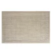 Set de table rectangulaire PVC 30x45cm effet tissé losange beige