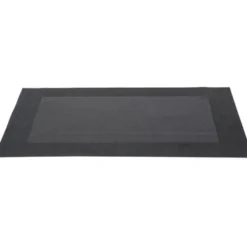 Set de table rectangulaire pvc uni noir