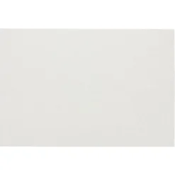 Set de table rectangulaire pvc blanc
