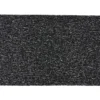 Set de table rectangulaire pvc effet spaghetti noir uni